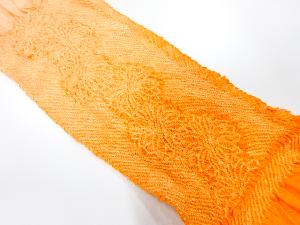 正絹　絞り　帯揚げ